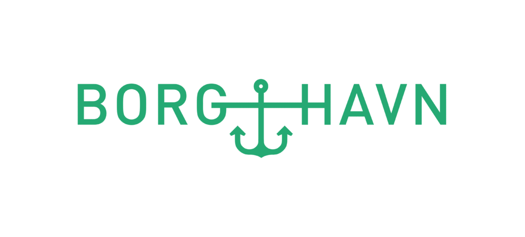 Borg havn grønn logo