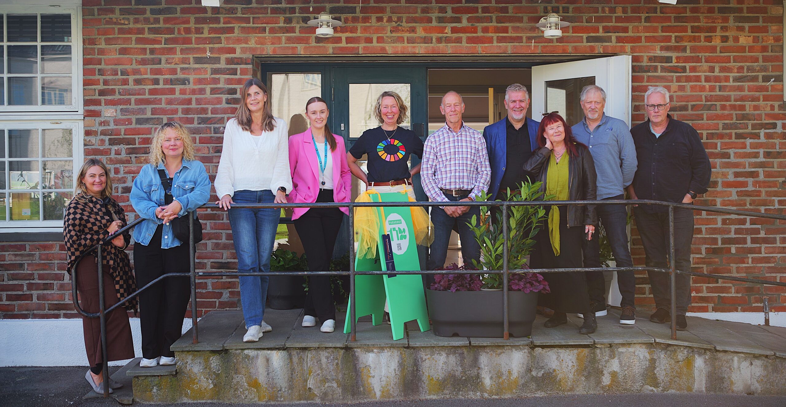 Om oss - Bilde av alle medlemmer hos HUB Phønix